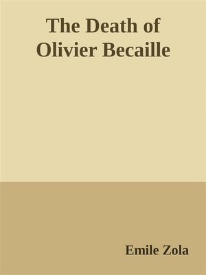 cover image of The Death of Oliver Becaille
